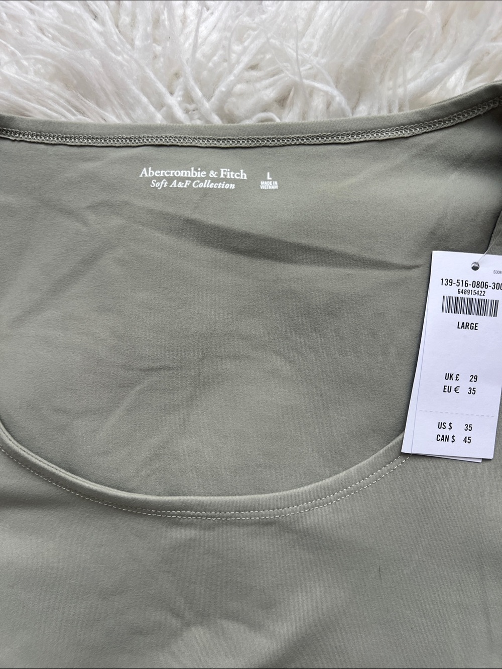 Abercrombie & Fitch Scoop Neck Long-Sleeve Top - Picture 2 of 3